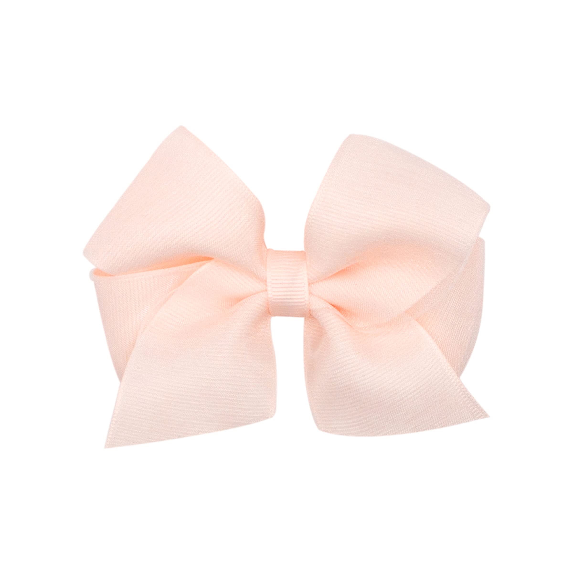 PLH Small Front Tail Organza and Grosgrain Overlay Bow