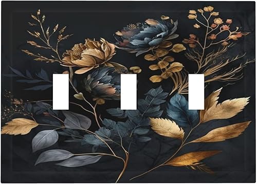 Miniatura 115 de Cubiertas de Interruptor de Luz de 1 Pandilla Bosques Animales Flores Hierba Árboles Placa de Pared Decorativa Interruptor Eléctrico para Decoración