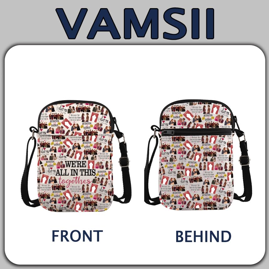 VAMSII Inspired Musical Crossbody Bag Musical Merchandise East High Drama Dept Gift3