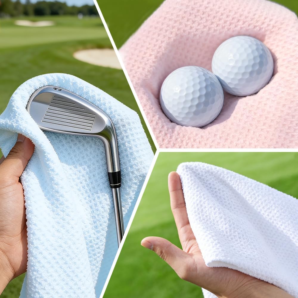 Get in Losers We're Going Golfing Pink Golf Towel with Clip, Funny Golf Bag Accessories for Ladies, Golfing Accessories for Women, Mother's Day Birthday Retirement Gifts for Golfer Mom Grandma image 5