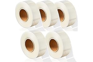 5 Roll Clear Label Protectors