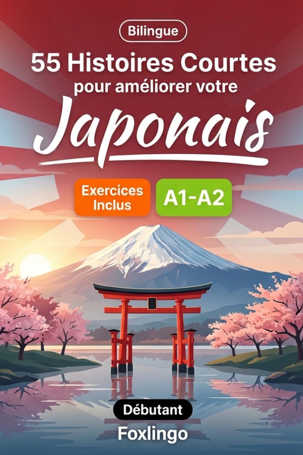 55 nouvelles bilingues pour améliorer votre japonais pour débutants: Enrichissez votre vocabulaire, améliorez votre lecture et testez vos ... pour apprenants adultes et étudiants A1-A2