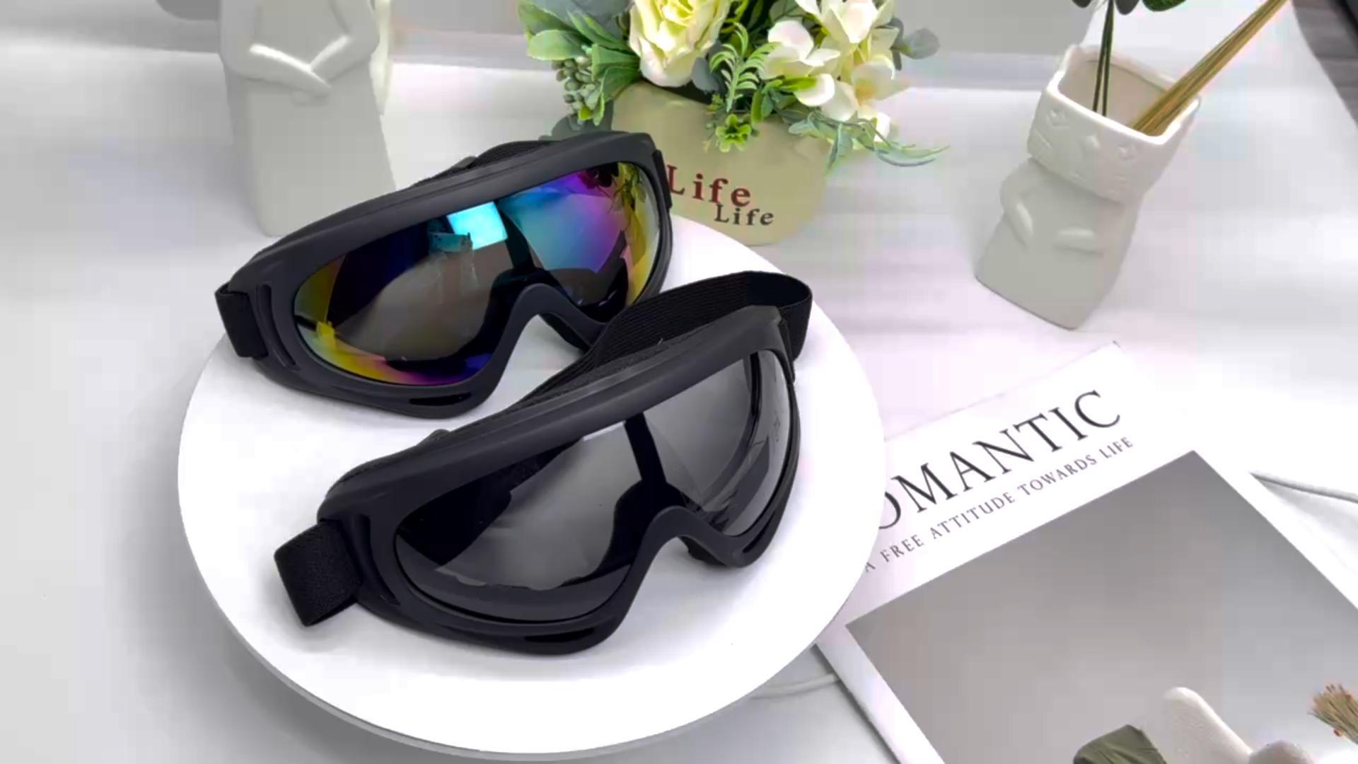 Lunettes De Ski Anti-buée Unisexe - Protection UV, Vision Large - Pour Ski, Snowboard, Randonnée, Vélo, Moto