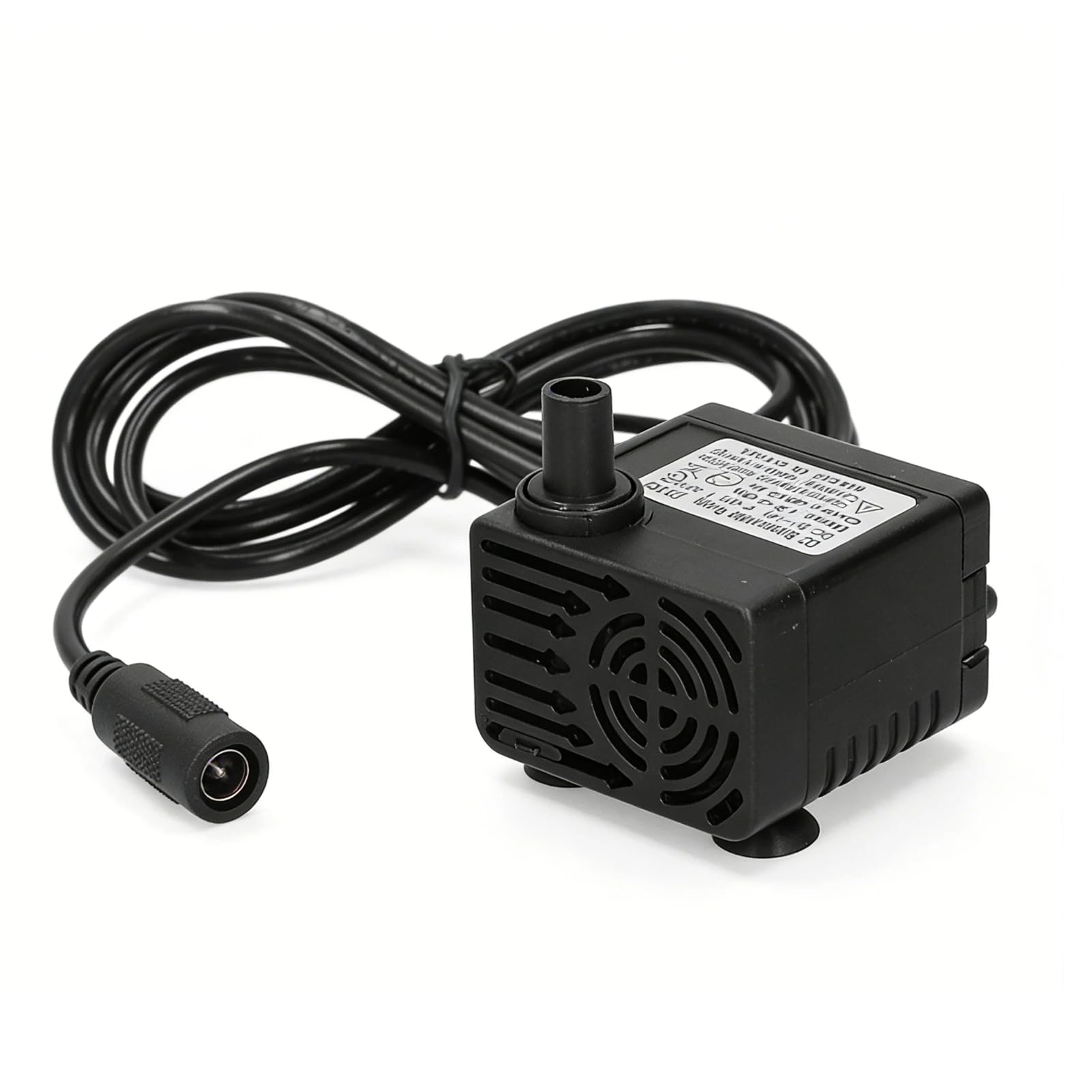 Brushless Mini Submersible 500L/H 12V | Low Noise Fish Tank Pump with 1.2m Lift | Ideal for Aquariums, Cooling Systems
