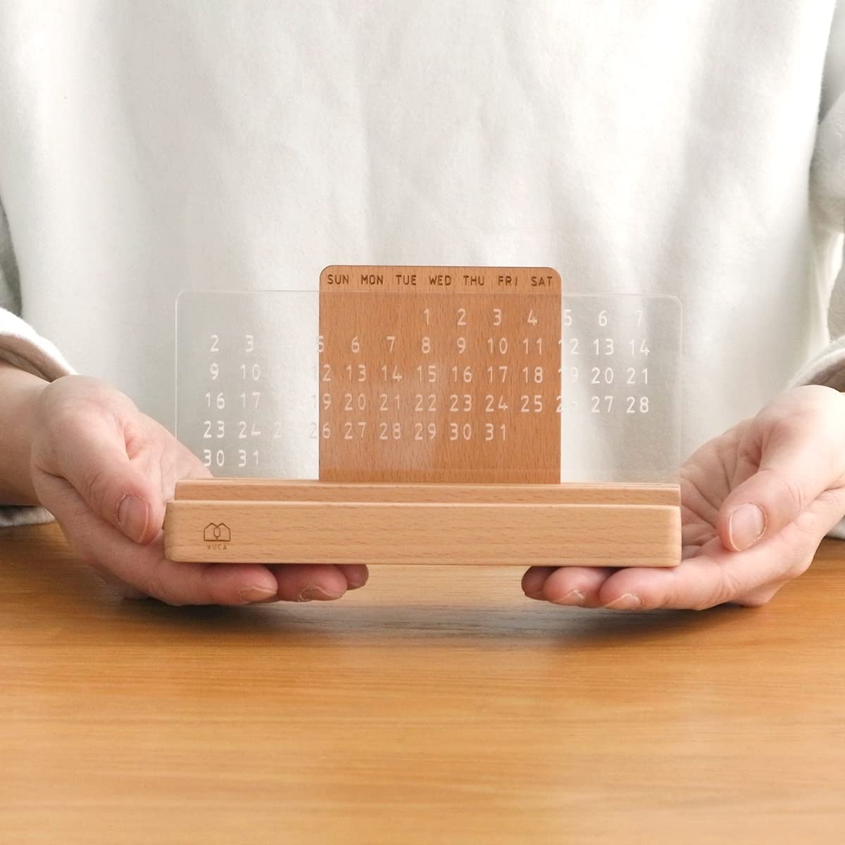 Amazon | VUCA-DESIGN 万年カレンダー ペントレー 木製 収納 Amazon | VUCA-DESIGN 万年カレンダー ペントレー 木製 収納