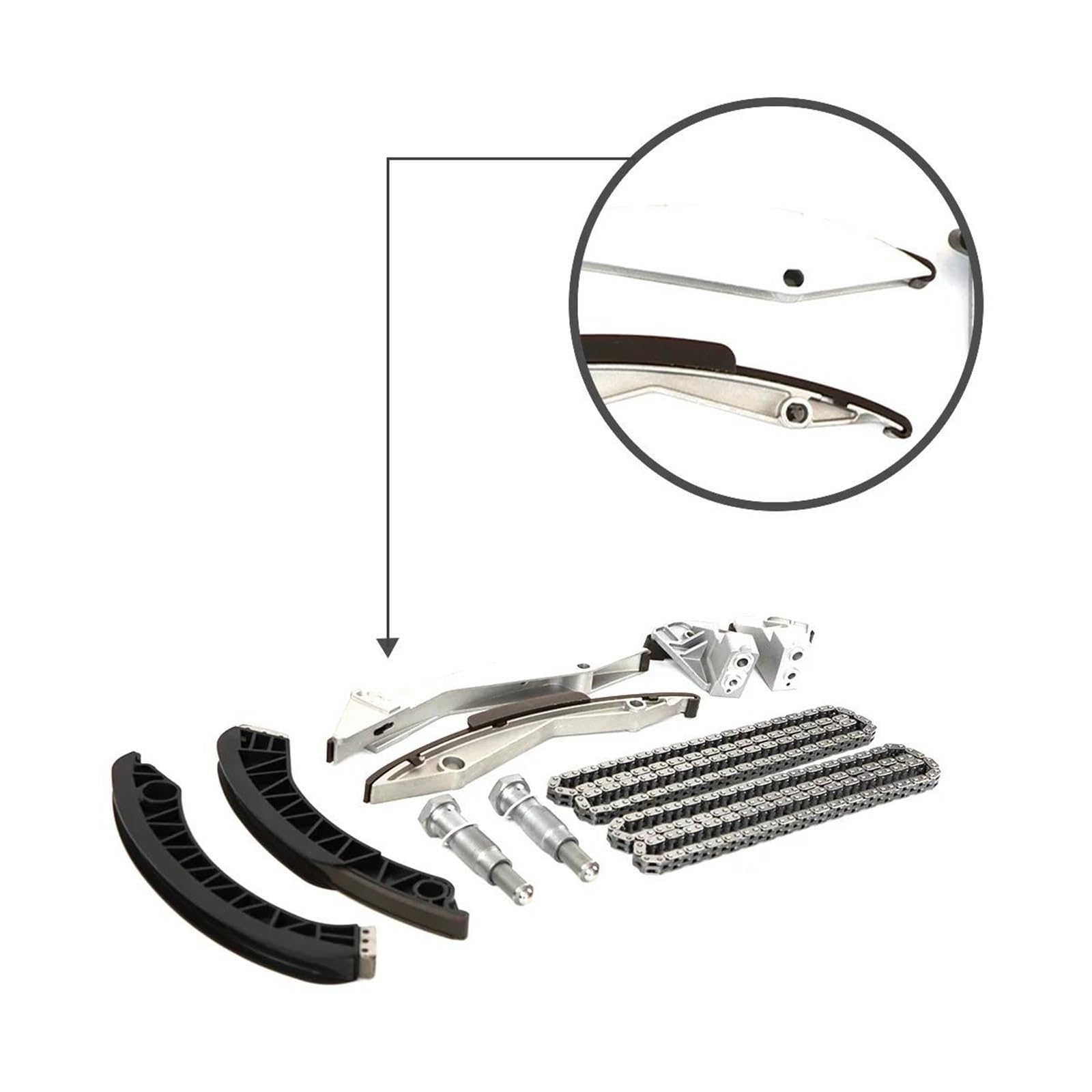 Kit Catena Distribuzione Motore Auto N62B40A N62B44A Ricambi Per BMW 540i 545i 550i 645ci 650ci 735i 740i 750i X5 4.8L N62