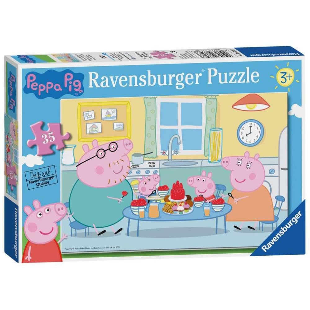 Ravensburger Peppa Pig Family Time 35 piece Jigsaw Puzzle for Kids age 3 years and up