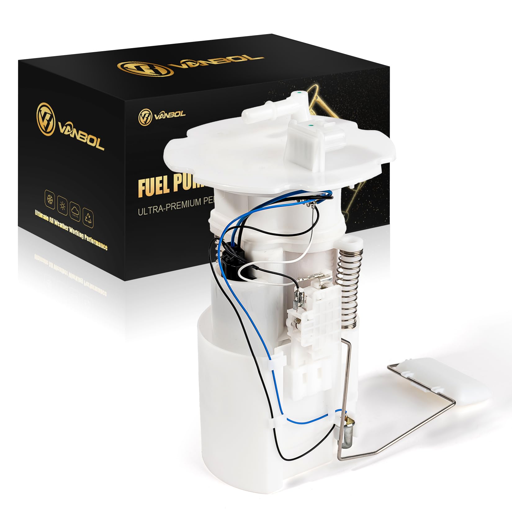 Photo 1 of VANBOL Electric Fuel Pump Module Assembly Compatible with 2004-2006 Infiniti G35 2006-2008 M35 M45 2003-2009 350Z V6 3.5L V8 4.5L Gas Replace ?E8534M P76334M FG1084 VANBOL0152 with Sending Unit