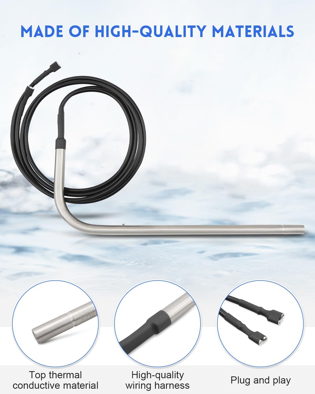 621702 RV Refrigerator Heating Element, Fit for Norcold N611 N621 N622 N641 N811 N821 N822 9162 N1095, 120V AC 300W