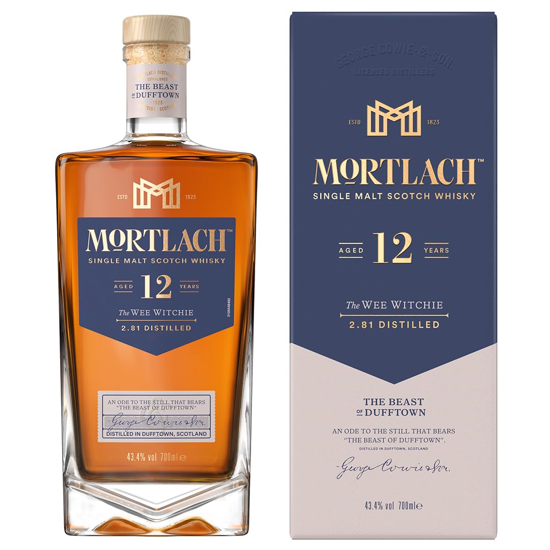 Mortlach 12 Ans, Whisky Single Malt, 70cl Sous Étui