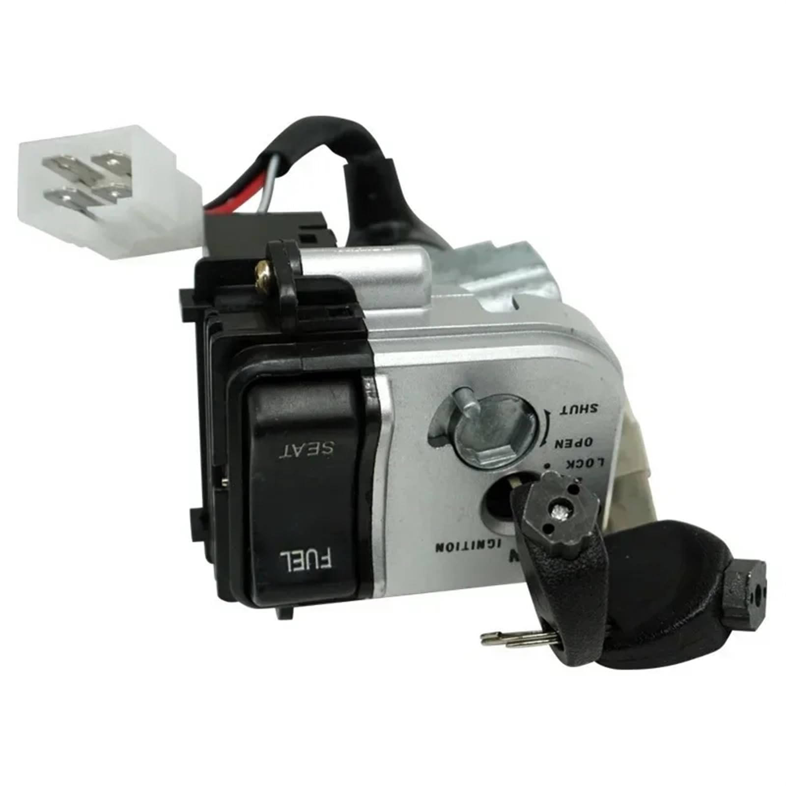 Switch De Ignición para Lead SHmode SH150 PCX Interruptor Encendido Motocicleta con 2 Llaves Conjunto Interruptores Bloqueo Llave Interruptor Encendido Bloqueo Barril Ignición Interruptor