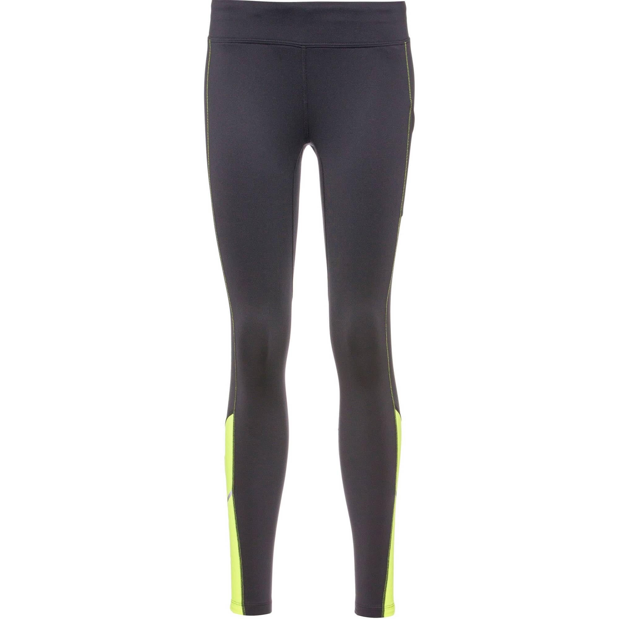 GOREWEAR R3 Women Thermo Tights, Black/Neon Yellow, 36