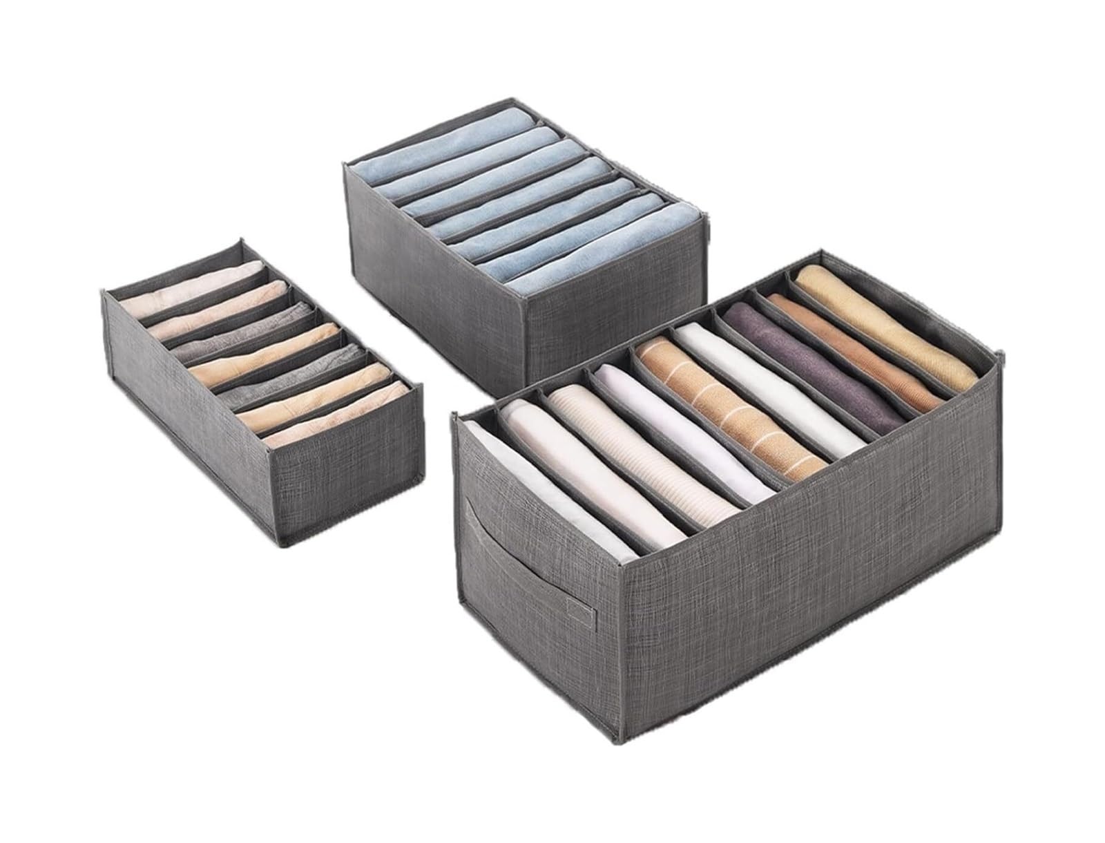Organizer for armadio in rete non tessuta