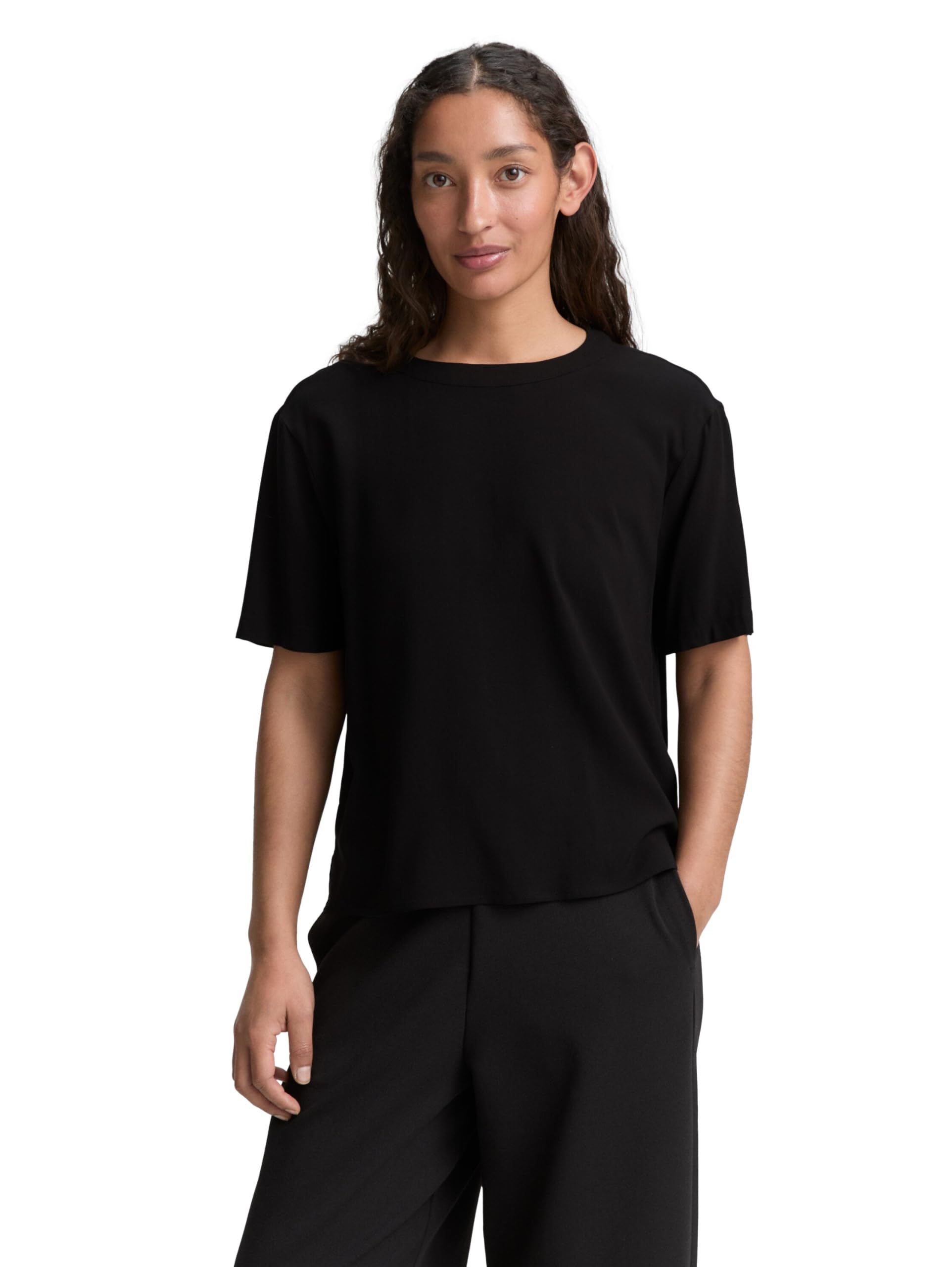 Tom Tailor Damen Blusenshirt mit Muster