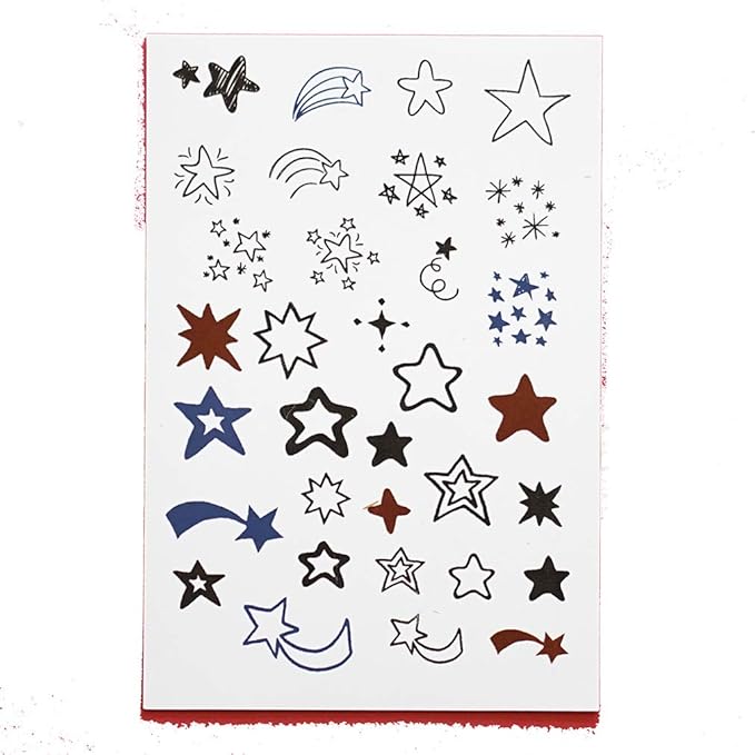 Amazon 手描きの星 タトゥーシール タトゥーシール 通販