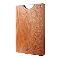 Large Enough for Chopping Boards: The 40 cm*28 cm chopping board area allows preparing a variety of ingredients at once. The non-slip feet on the bottom allow the board to stand and air dry after cleaning Ebony Chopping Board: Ebony log cutting board...