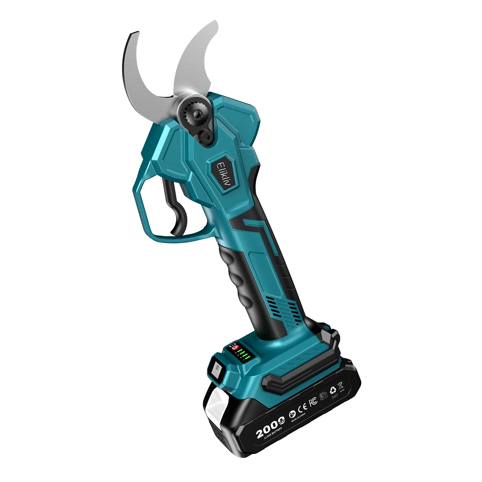 Amazon | Elikliv 充電式剪定ばさみ 電動剪定バサミ 電動ハサミ