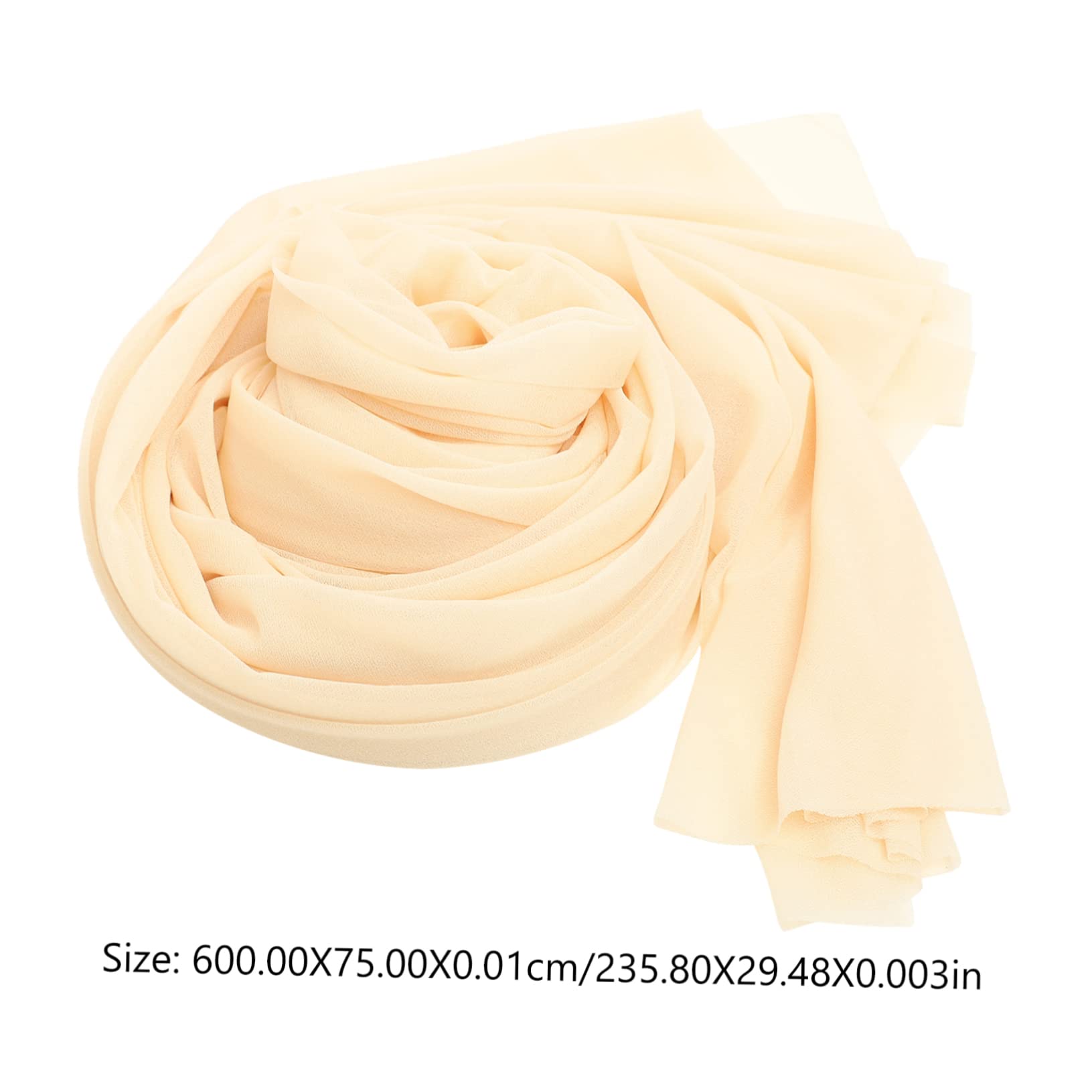 TOPBATHY 3 Pièces Voile de Fond extérieur Rituals The Ritual Rideau de Fond de Mariage Rideaux de Plafond Rideaux de fenêtre décor drapé d'arc pour Le Mariage draperie en Mousseline de Soie