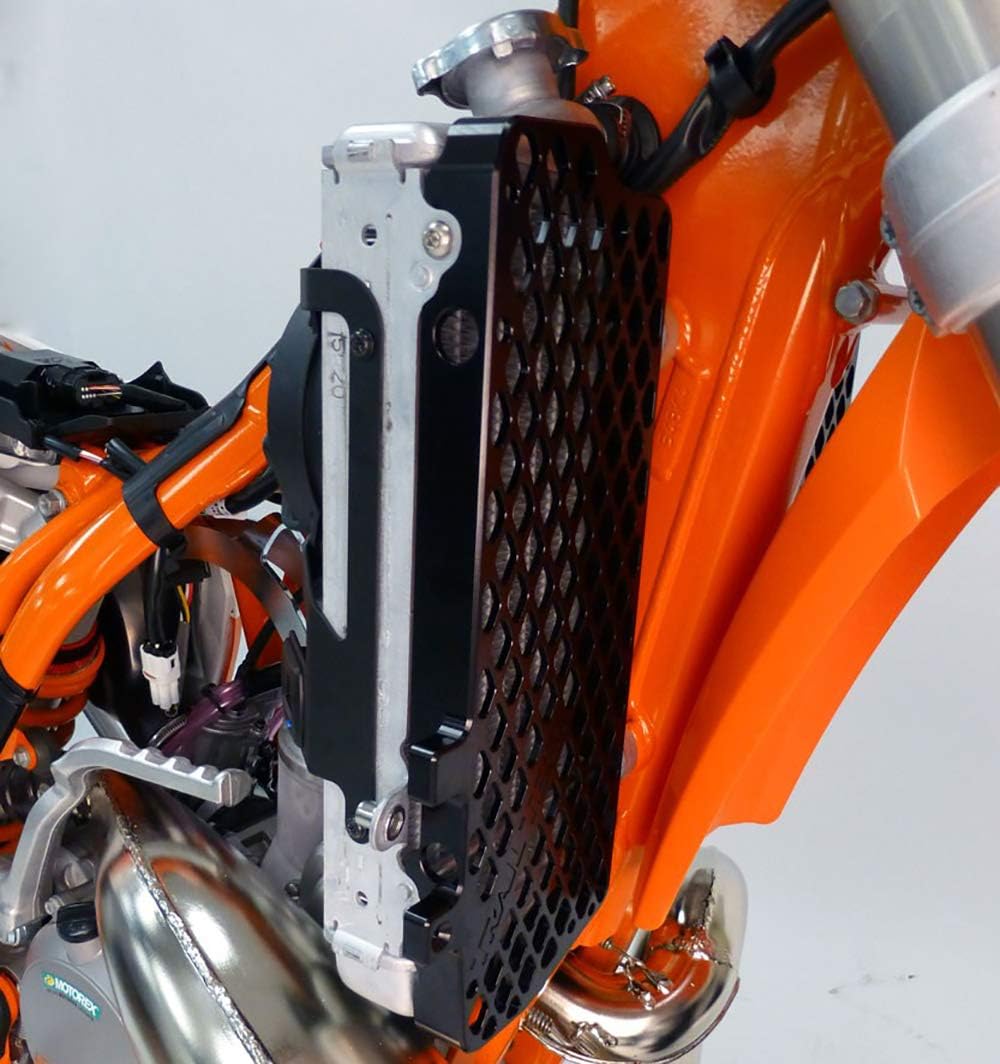 Trail Tech 0150-RB02 Black Radiator Guards KTM Husqvarna 250 300 450 530 2007-2016