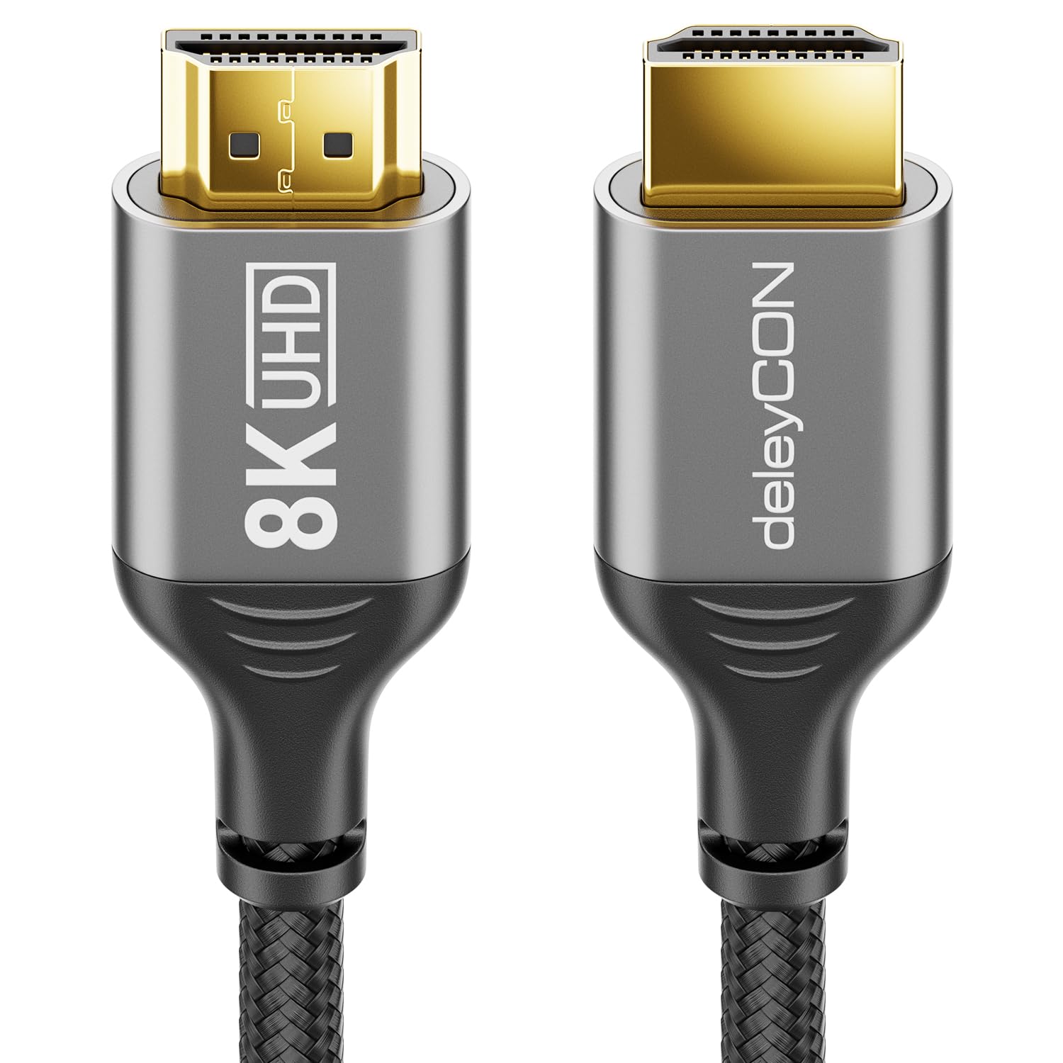 deleyCON Presa a Muro HDMI 2x Porta HDMI Montaggio a Filo Pulito 3D deleyCON Presa a Muro HDMI 2x Porta HDMI Montaggio a Filo Pulito 3D