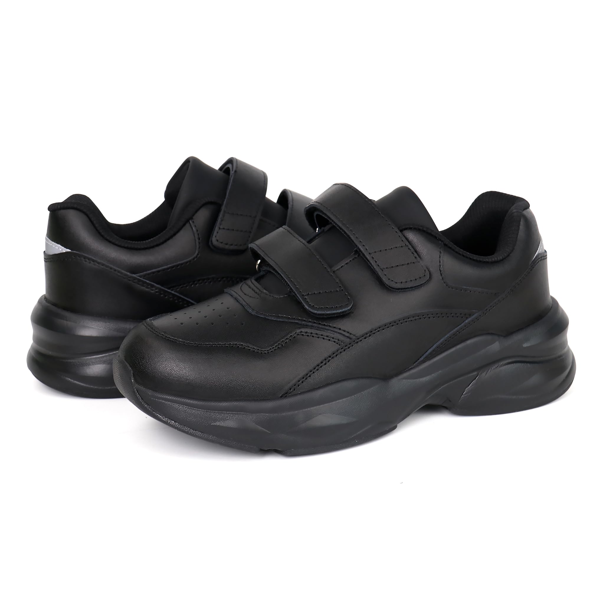 Ortho+rest Damskie buty skórzane dla cukrzyków, buty do chodzenia, szerokie palce, buty typu sneaker