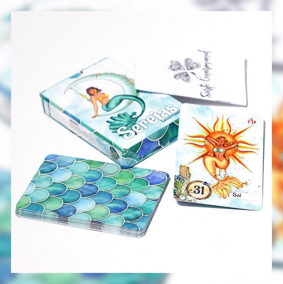 ✨正規品・未開封✨爽やかなマーメイド！ブラジルのルノルマンカード・オラクルカード Amazon.co.jp: 正規爽やかなマーメイドブラジルのルノルマン
