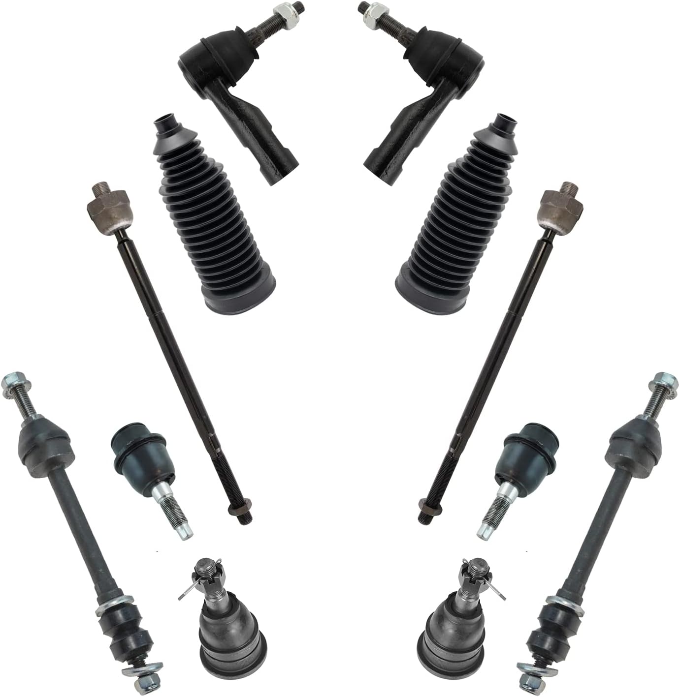 TRQ Front Steering & Suspension Kit for 2013-2018 Ram 1500