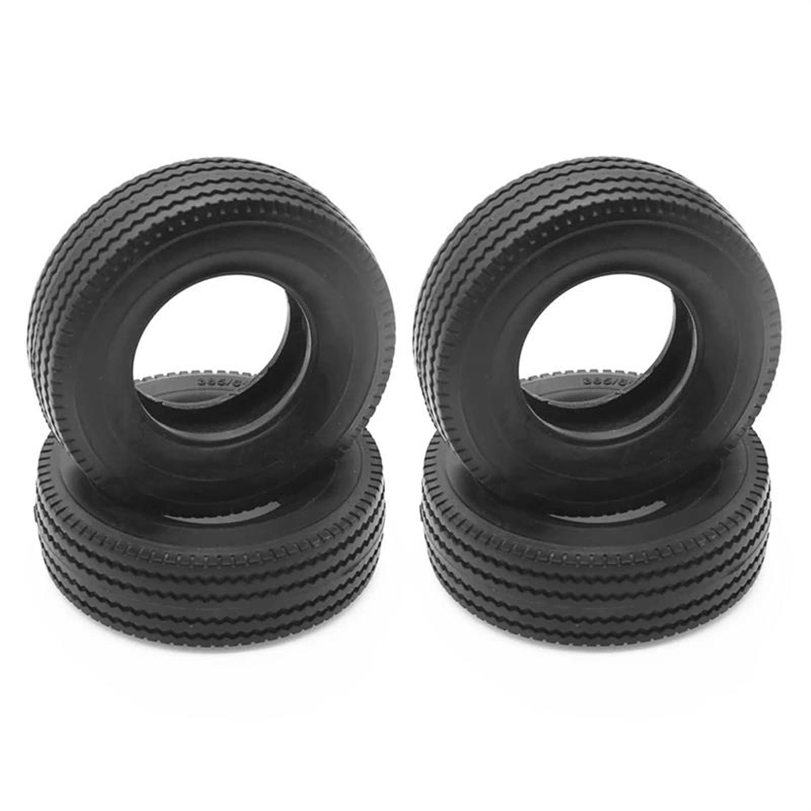 Compatibile Con Tamiya Per Man Per Scania Per Actros R620 R470 1/14 RC Camion Ribaltabile Parti Del Rimorchio 4 Pezzi Pneumatici In Gomma Pneumatico 28 Mm Di Larghezza Ricambi Pneumatici RC