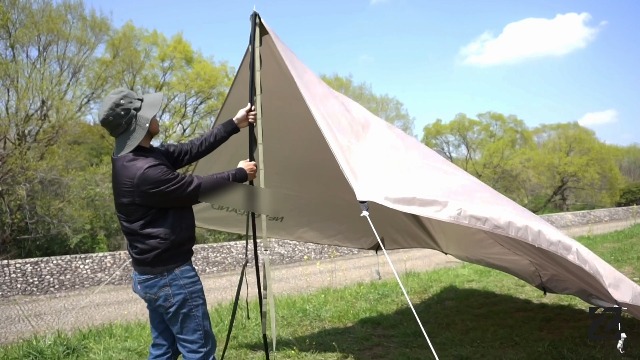 Amazon | ZODECK キャンプ テントロープ カラビナ付き 2.5~6.5m