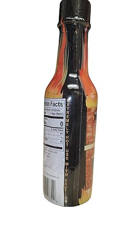 Miniatura 3 de School of Hot Sauce (Hot), salsa de pimienta Carolina Reaper, un equilibrio perfecto de calor y sabor, salsa picante gourmet, versatilidad para todo