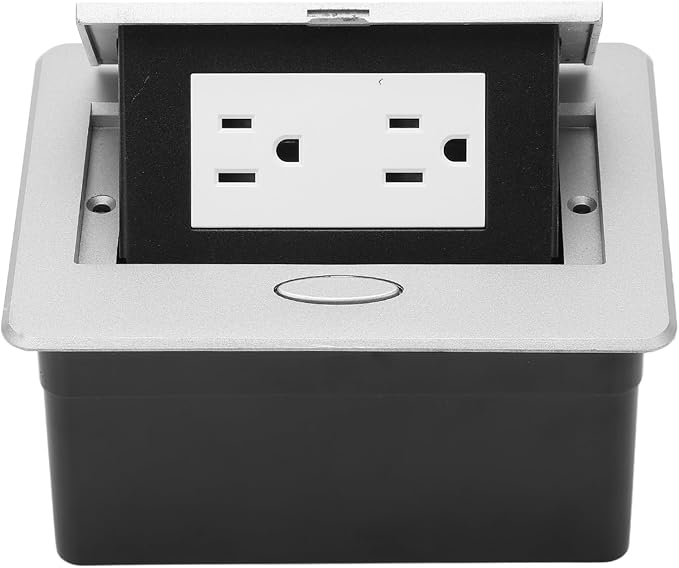 Caja de Conexión de Escritorio con 2 Tomas Ocultas miniatura 4