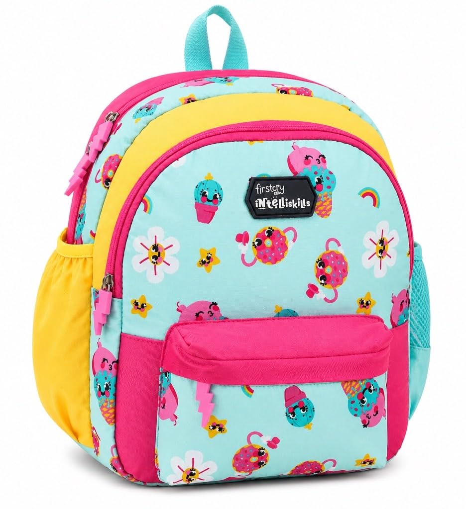 firstcry intelliskills Intelliskills Premium Twinkle Treats Backpack for Kids, High Quality School Bag for Boys & Girls, 7.30 L, Lightweight, Durable Water-Resistant Fabric & Smooth Zippers, Ideal For Gifting,11 Inches-picture-55