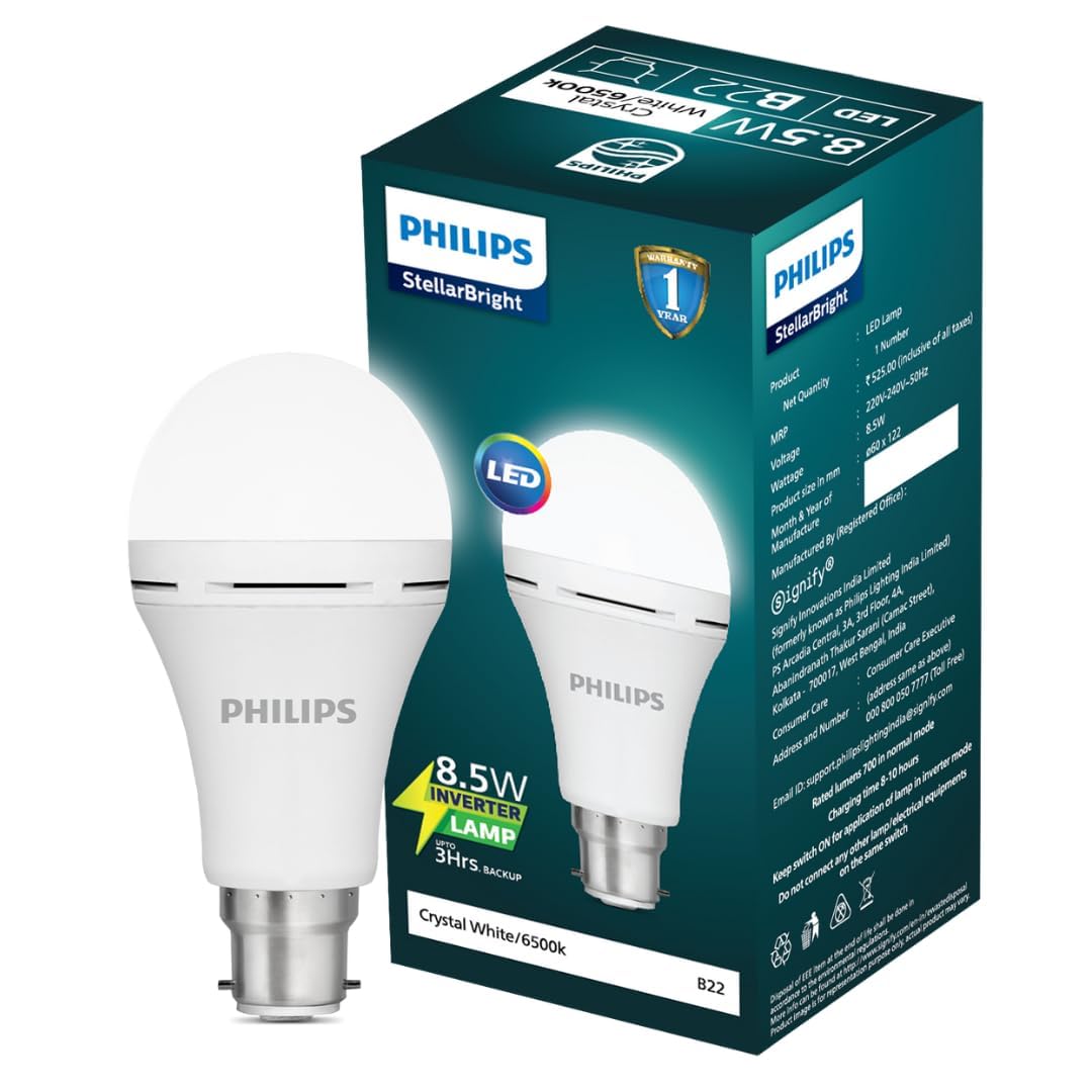Philips Emergency LED Bulbs - Power Outage Backup -9 Philips Emergency LED Bulbs - Power Outage Backup -9