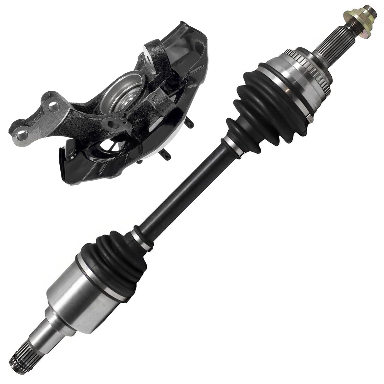 Detroit Axle - 3.5L Front CV Axle for 07-12 Lexus ES350, 07-11 Toyota Camry