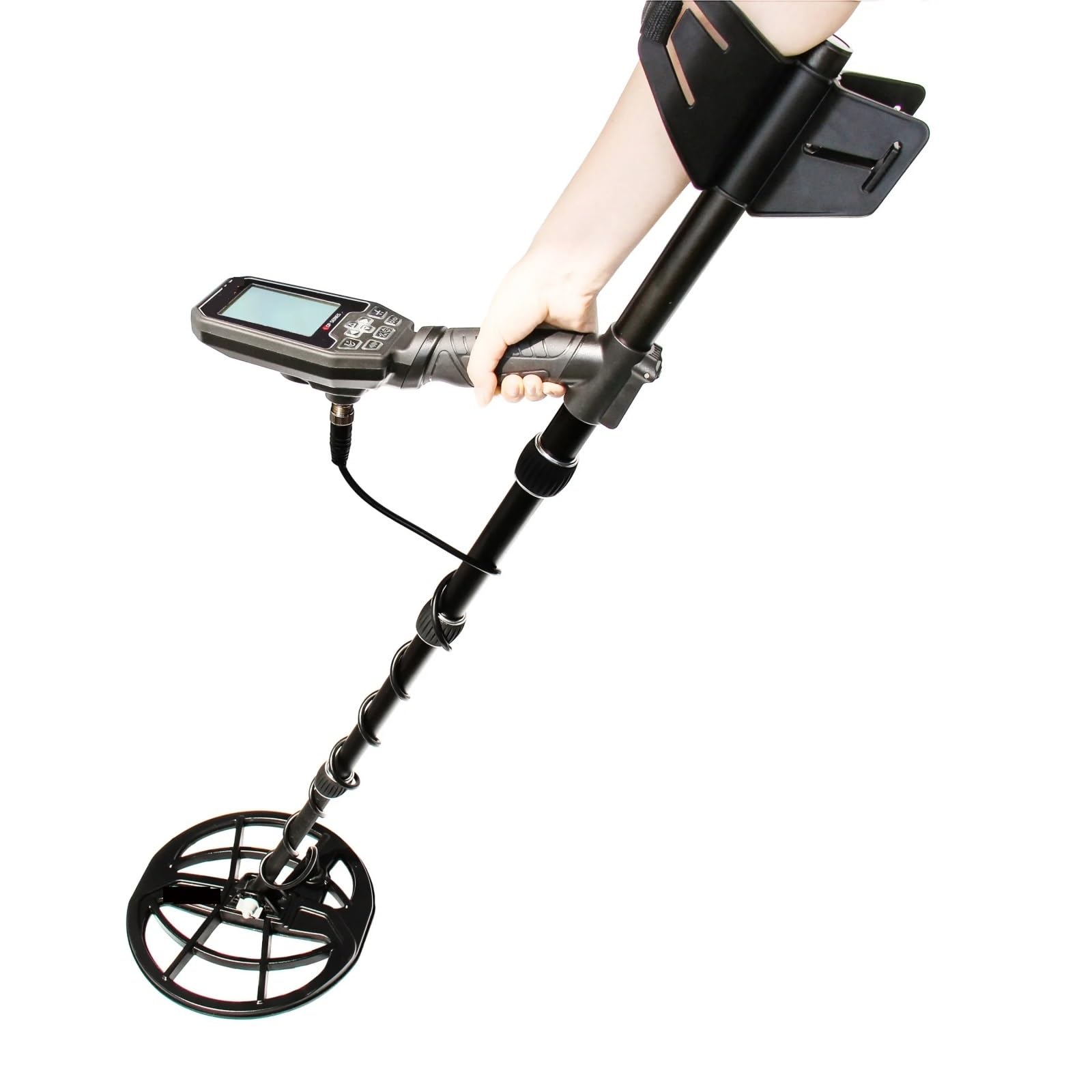 JKJZSALJ Metal Detector, Professional Underground Metal Detector High-Precision Fixed-Point Detection Portable Treasure Hunting Tool Detector De Meta
