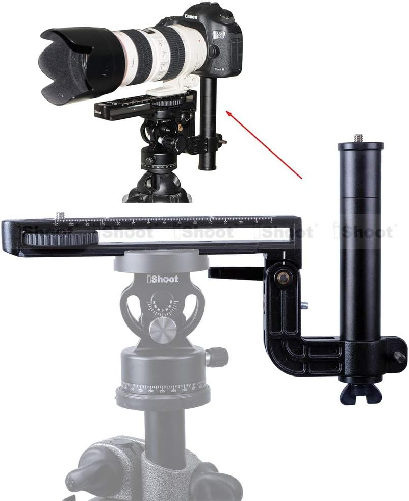 iShoot Foldable Telephoto Lens Bracket, AllMetal Long