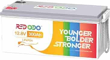 Amazon | Redodo 12V 300Ah リン酸鉄リチウムイオンバッテリー