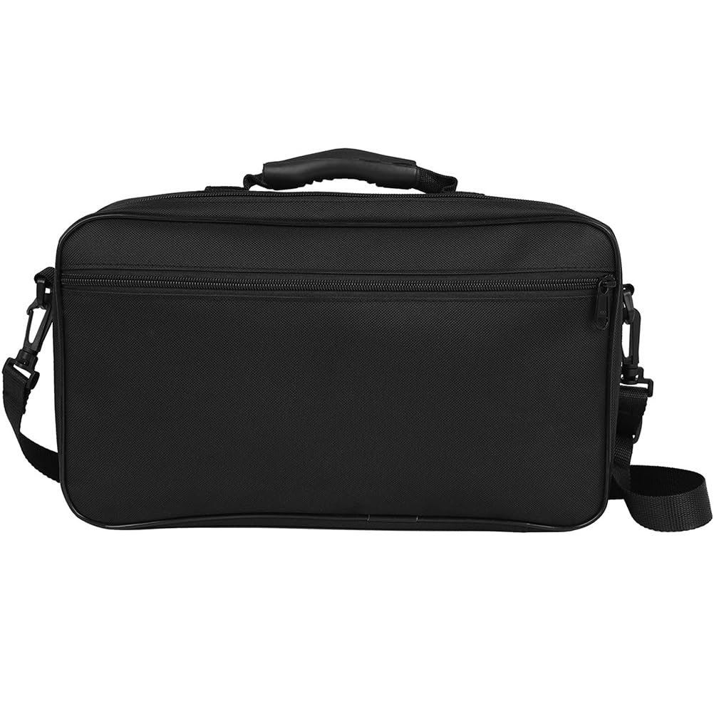 YARNOW Borsa per Oboe Oxford Tracolla Singola e Manico, Custodia Portastrumenti Leggera e Resistente per Trasporto e Protezione dell'Oboe, Colore Nero