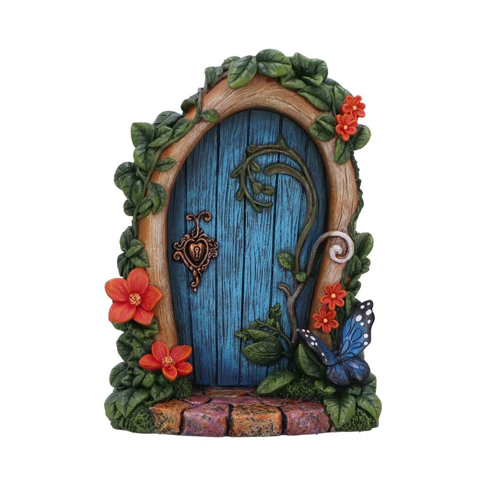 Nemesis Now Fairy Door – Enchanting Resin Fairy Door Fantasy Home Decor for Home and Garden - Fae's Enchanted Welcome
