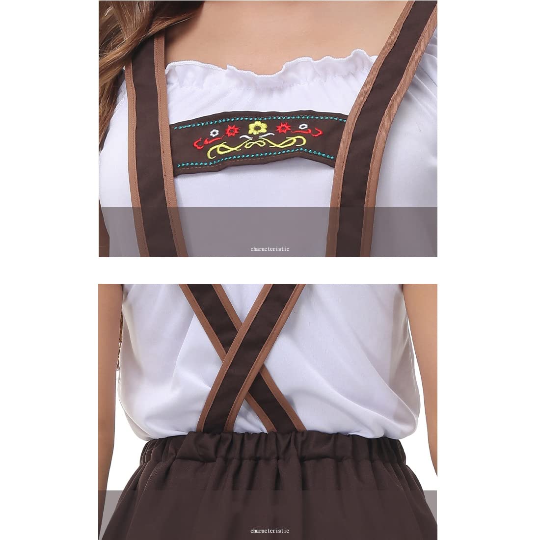 Amazon | ディアンドル コスプレ 衣装 ドイツ 民族衣装 バイエルン