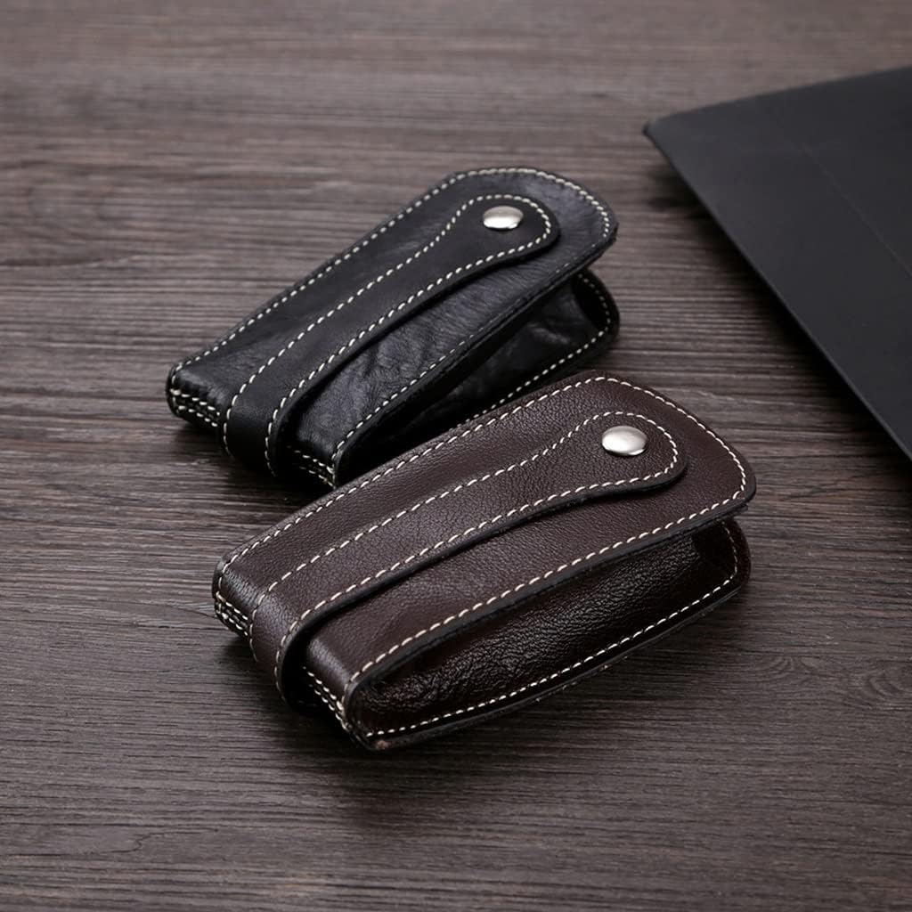 Universal Size Leather Key Holder for Car Keys Stylish Key Storage Bag and Case