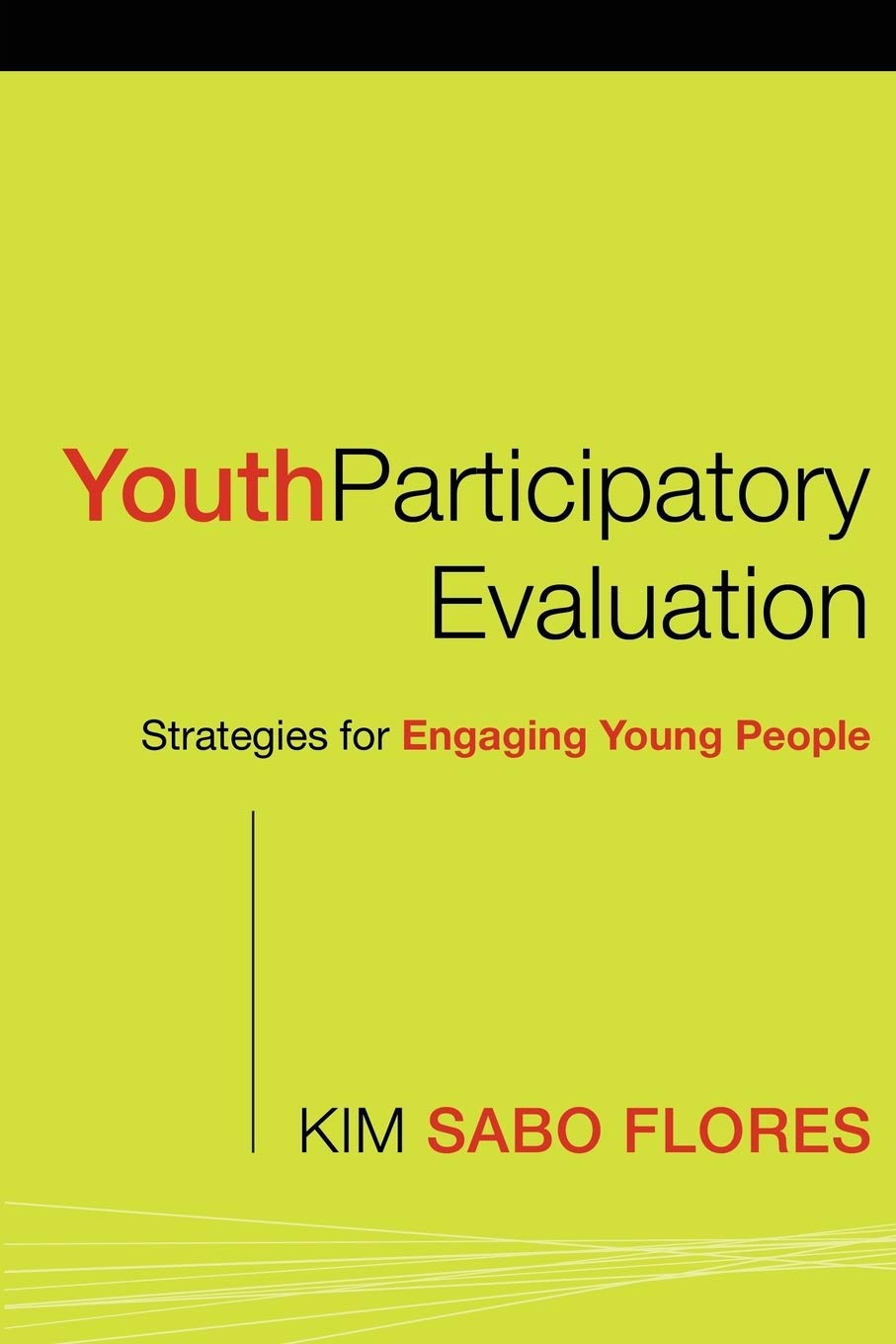Youth Participatory Evaluation: Strategies for Engaging Young People: 14 (Research Methods for the Social Sciences)