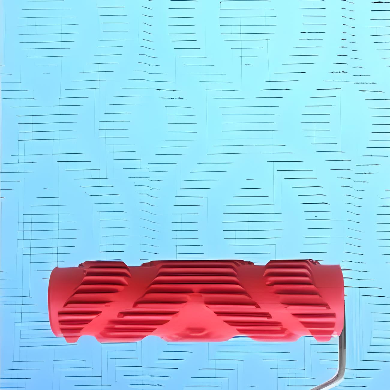7" Texturing Roller, Patterned Textured Paint Roller, Drywall Texture Tool