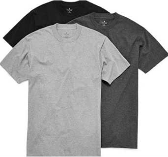 Stafford Cotton A-Shirts 4 Pack – 2 Grey & 2 Black, Comfort-Fit Undershirts For Everyday Wear (XXL) - View #3