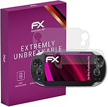 atFoliX Glass Film Compatible with Sony PlayStation Vita Tempered Glass Film, 9H Hybrid Glass FX Protective Tempered Glass Film (Set of 1)