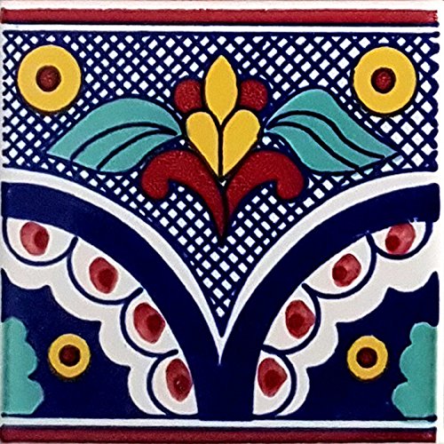 PIASTRELLA in Ceramica VIETRESE Decorate 10X10XH1, VIETRI Ceramic Tile (Ordine Minimo 5 Pezzi Anche l'uno Diverso dall'altro)