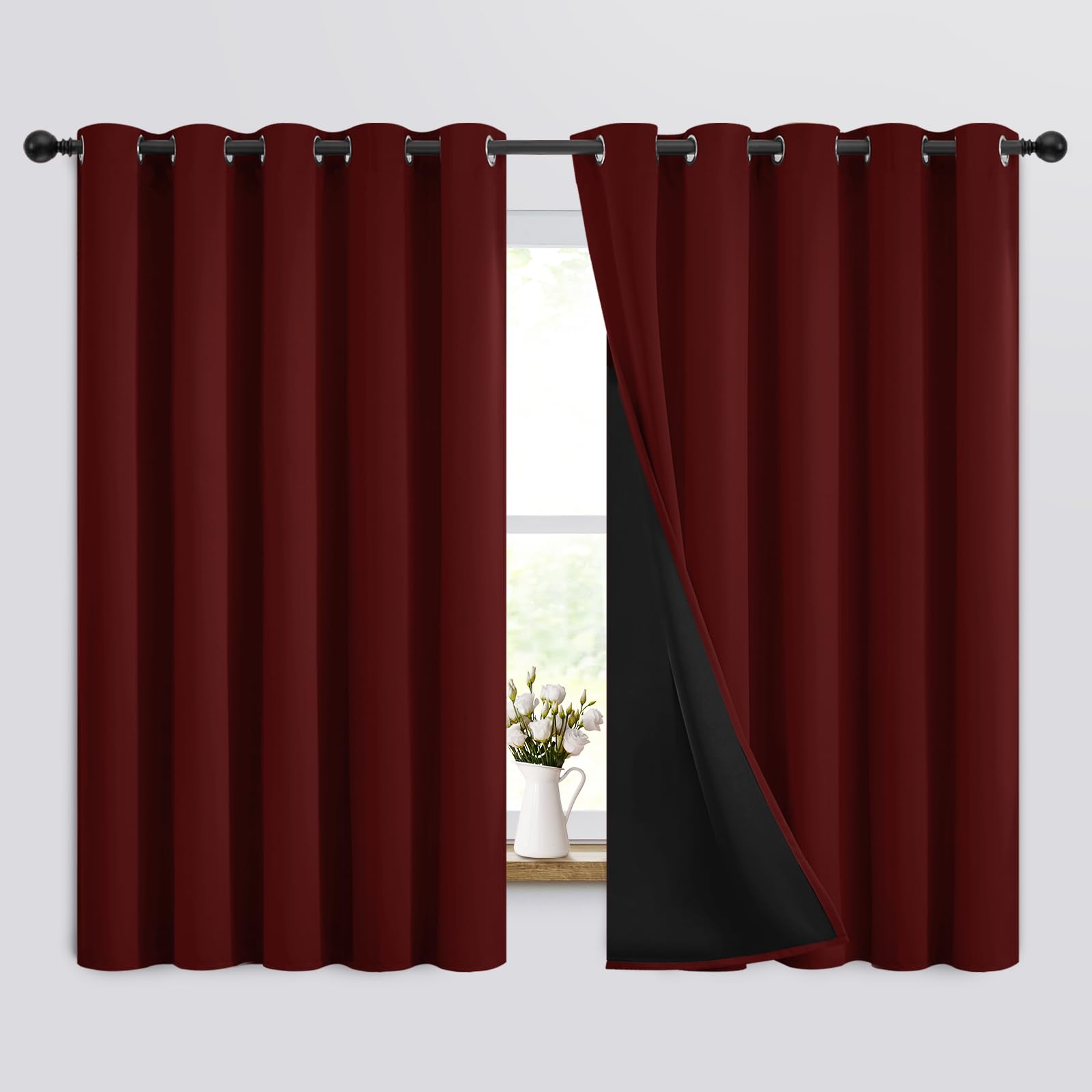Emerald Green Blackout Curtains - 100% Light Blocking -15 Emerald Green Blackout Curtains - 100% Light Blocking -15