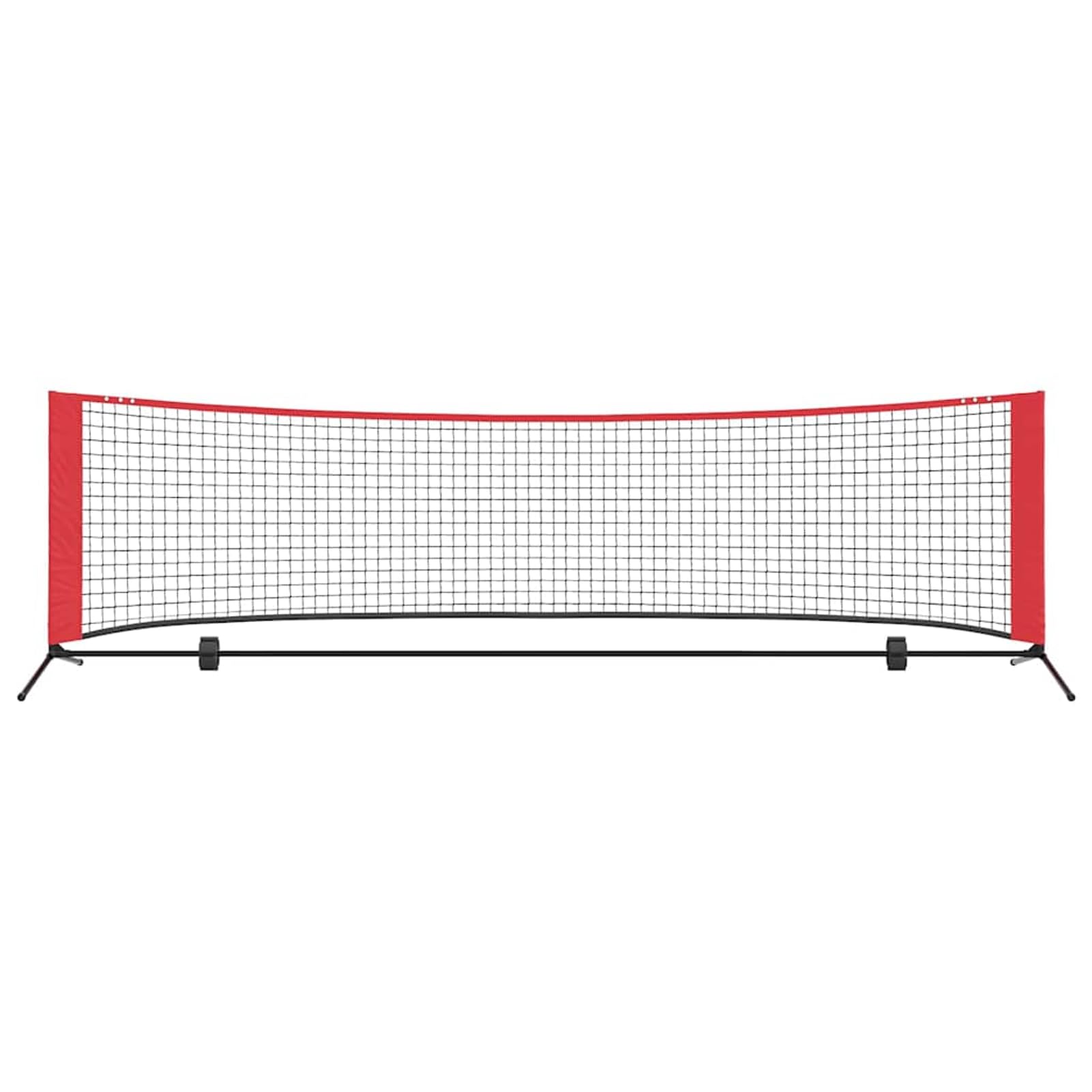 Fasba Red de Tenis Manual Negro y Rojo 301 x 90.5 x 87 cm Poliéster