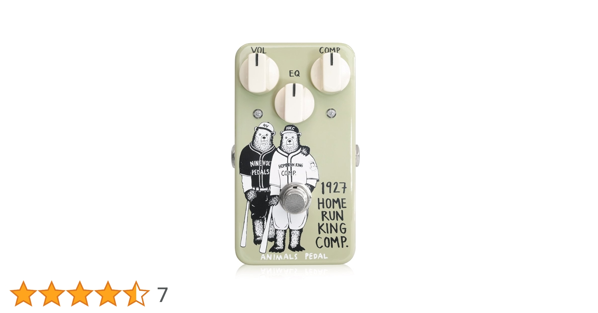 ギター Animals Pedal 1927  RUN KING COMP Animals Pedal 1927 HOME RUN KING COMP. – Animals Pedal USA