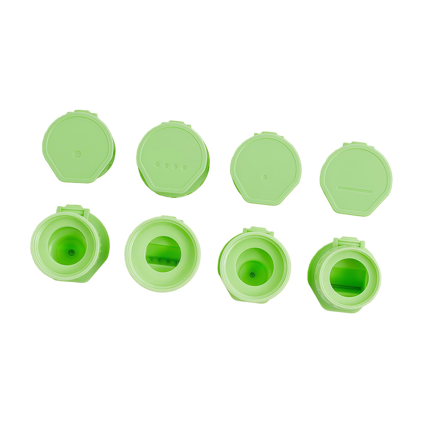 alloneslife Of 4 Multipurpose Condiment Squeeze Bottle Cap for Sauce Dispensing and Easy Cleaning in Homes Kitchens Squeeze Bottle Cap